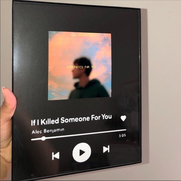8x10 Acrylic Spotify Signs - Picture 2 of 9